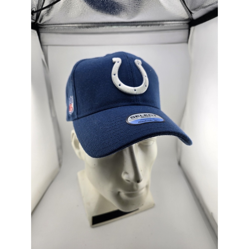 Indianapolis Colts NFL Reebok Select Baseball Hat Adjustable On Field Apparel